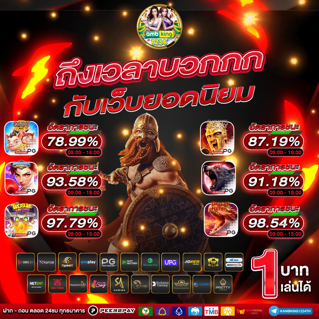 เกมสล็อตเว็บตรง วอลเล็ต - แบนเนอร์โปรโมชั่น