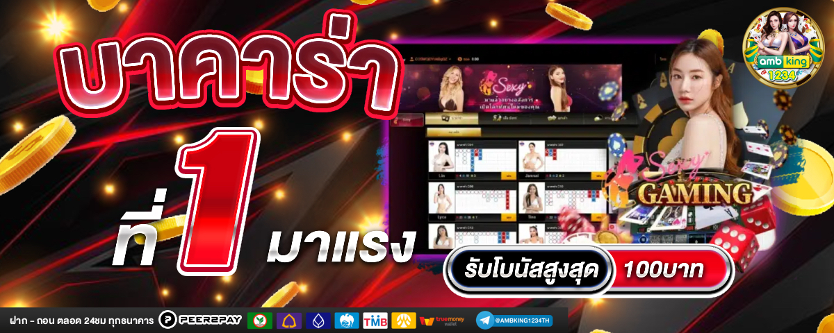เว็บฝากผ่านทรูวอเลท - แบนเนอร์โปรโมชั่น