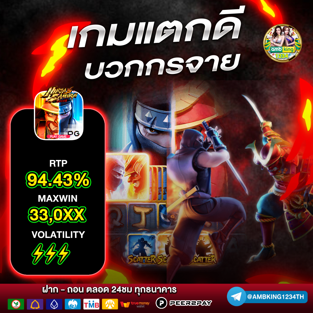 เว็บตรง 100 ไม่มี ขั้นต่ำ - แบนเนอร์โปรโมชั่น