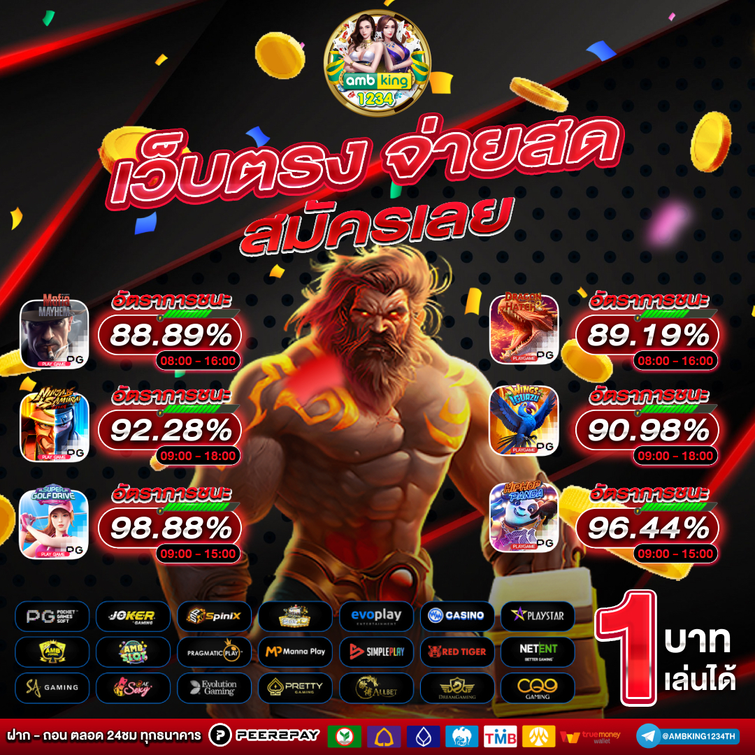 เว็บสล็อตแตกง่าย อันดับ 1 - แบนเนอร์โปรโมชั่น
